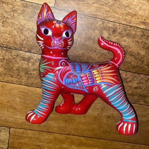 New mexican alcancia pottery - mexican,