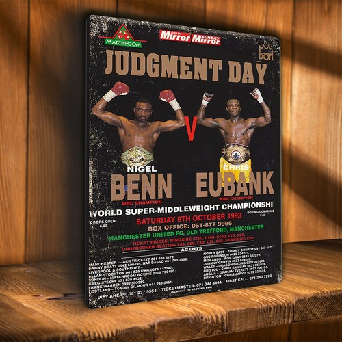 Nigel benn chris eubank - v,