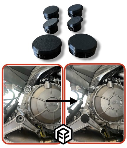 Complete 6pc frame bolt plug - 6pc,