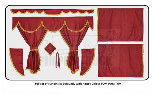 Truck curtains for - for, man