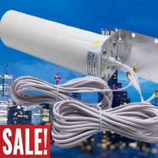 New High Gain WiFi 3G 4G LTE Antenna Outdoor Signal Booster Aerial Dual SMA Male