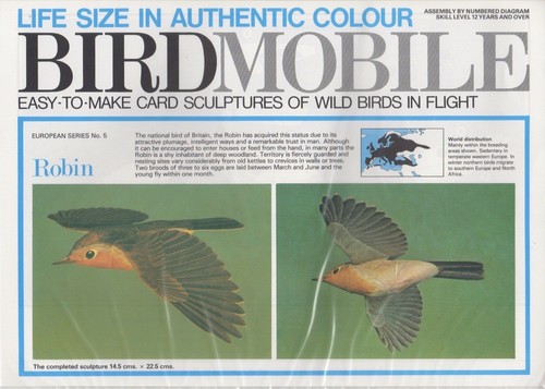 Card model kit british wild - kit,