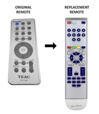 Teac CX225IDAB Remote Control