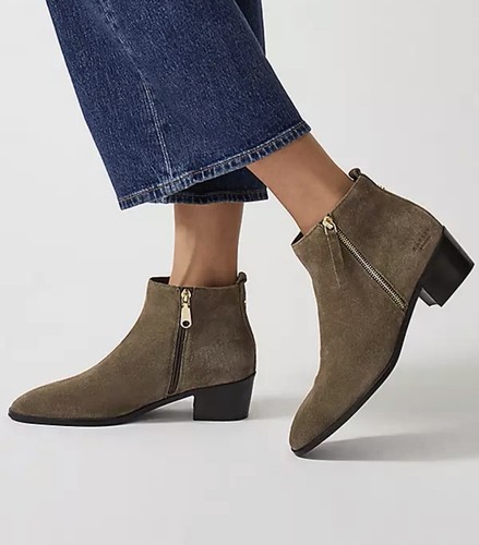 Radley khaki suede leather - radley,