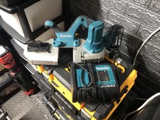 Makita DPB182Z 18v Cordless Portable Bandsaw (2024) + Makita 3Ah Battery 