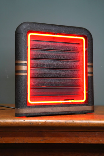 Vintage neon sign menu board - neon,