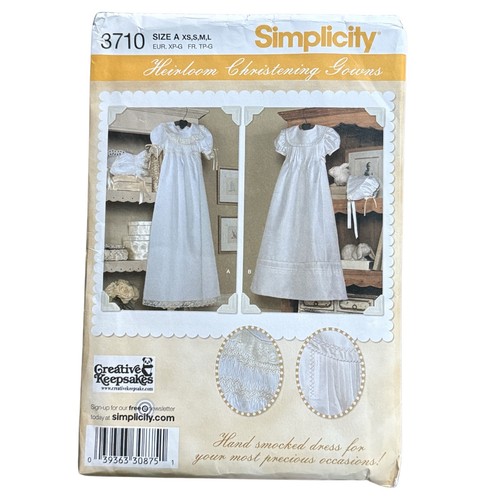 Simplicity 3710 heirloom - 3710,