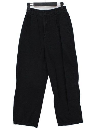 Muji men trousers - trousers, black