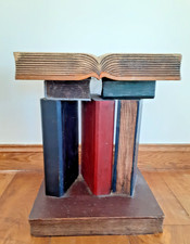 Vintage Open Book  - Stack