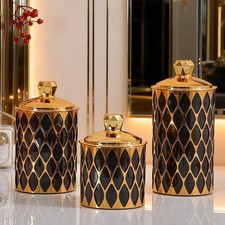 3x Airtight Food Storage Jar