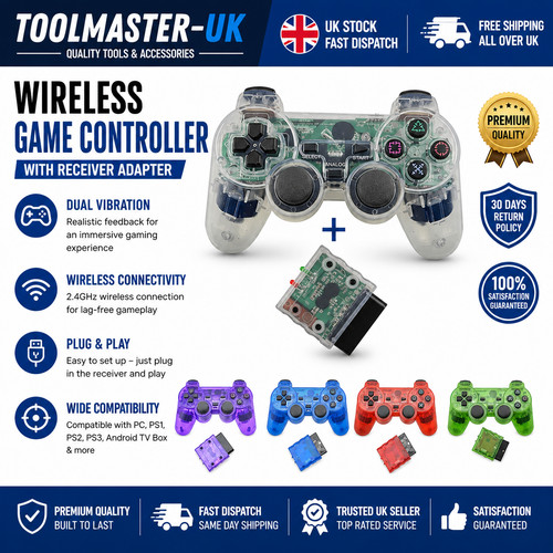 Wireless game controller for - game,