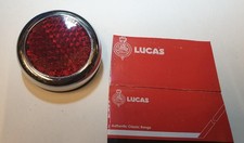 Lucas rear red round reflector - lucas,