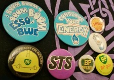 British Petrol Fuel Badges  Im