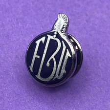 FBU Fire Brigade Union Pin Badge Vintage