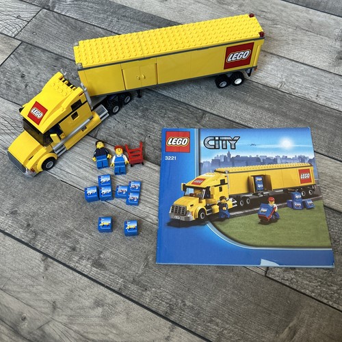Lego city delivery truck 3221 - lego,