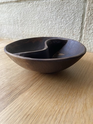 Vintage african olive - olive, wooden