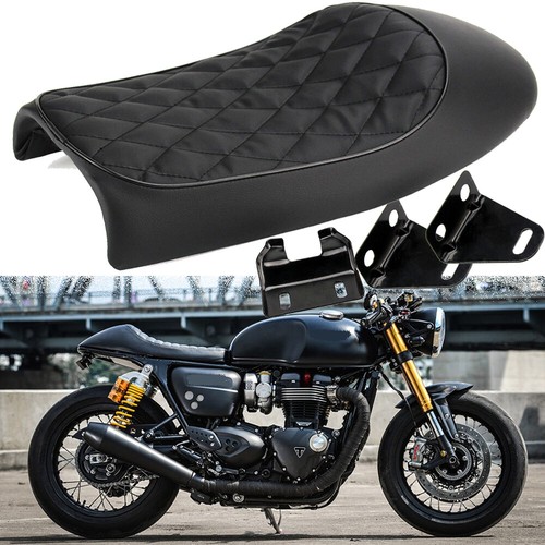 Motorcycle cafe racer seat - motorcycle,