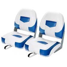 Set of 2 Folding Low-Back Boat
