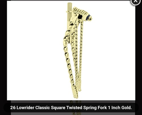 Classic gold twisted - twisted, springer