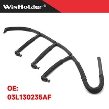 For VW Caddy 1.6 TDI Diesel Fuel Injector Leak Off Return Pipe 03L130235AF