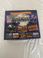 Box Set Of 10 Jigsaw Puzzles. Wildlife Pictures