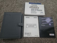Suzuki Grand Vitara Owners Handbook Manual And Wallet Imacculate Condition.