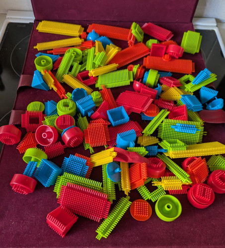 Classic stickle bricks job - stickle,