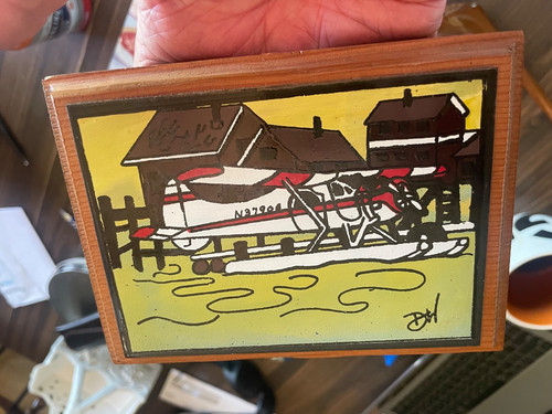 Art tile bush plane - a, x