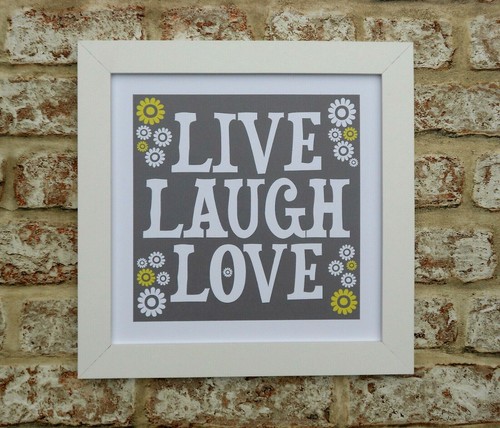 Live laugh love 305mm - 305mm,