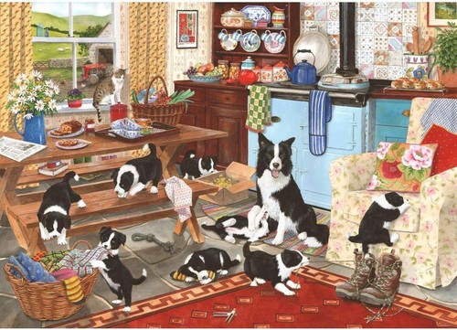 House puzzles collie - of,