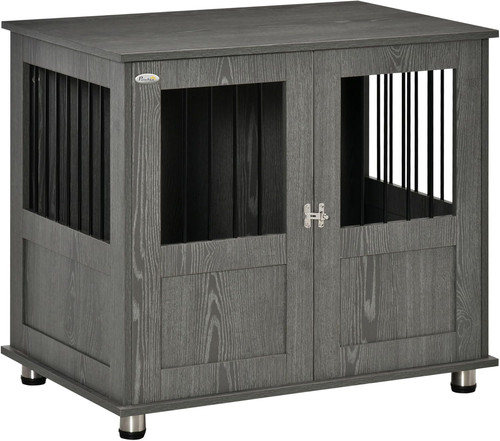 Dog crate furniture - furniture, table
