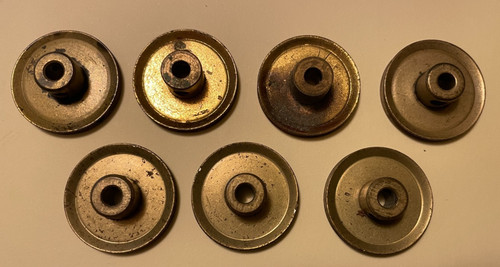 Meccano pulley with - meccano, 1"