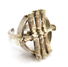 Large BRUTALIST Designer Ring