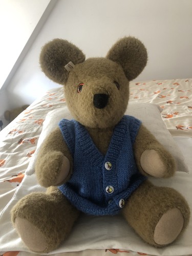 Handmade teddy bear - handmade,