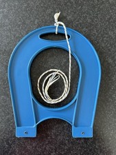 Vintage Blue Horseshoe Magnet