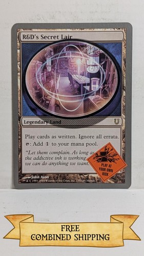Secret lair unhinged - secret,