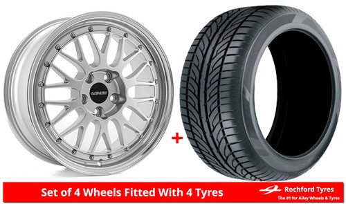 Alloy wheels tyres lenso - &,