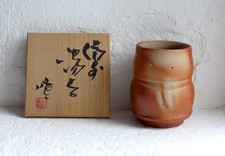 Ryuichi Kakurezaki Yunomi Teacup - Bizen