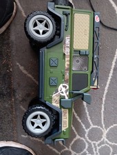 Dickie 1.12 Scale Army Jeep Lights And Sounds Fully Working