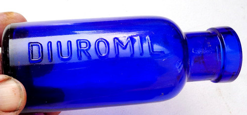 Antique diuromil blue poison - diuromil,