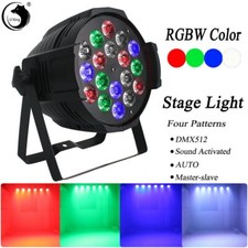 10Pcs 270W RGBW 18 LED Par Can