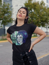 I Saw A Ghost Lydia Deetz tshirt - Sizes 8-32 avail - PLUS Goth Alt Beetlejuice