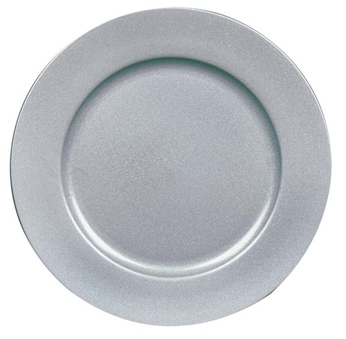 33cm glitter charger plate - 33cm,