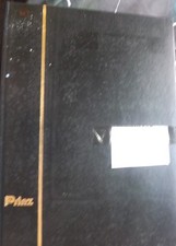 world stamps in black stock book / album