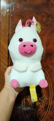 Bananas soft toys pink white - soft,