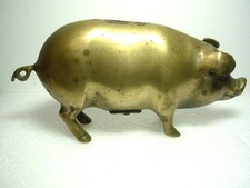 Large Brass Money Box In The