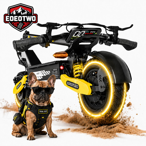 Off road electric scooter - electric, for