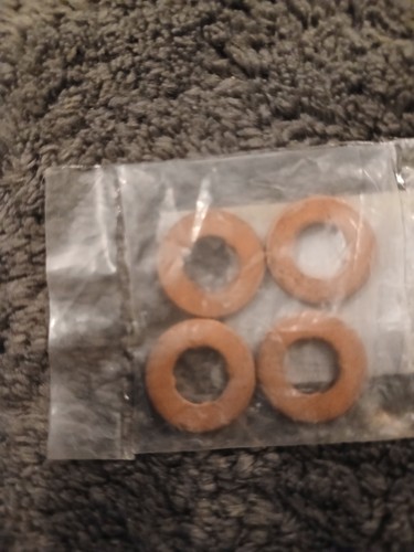 Diesel injector washers - 4,