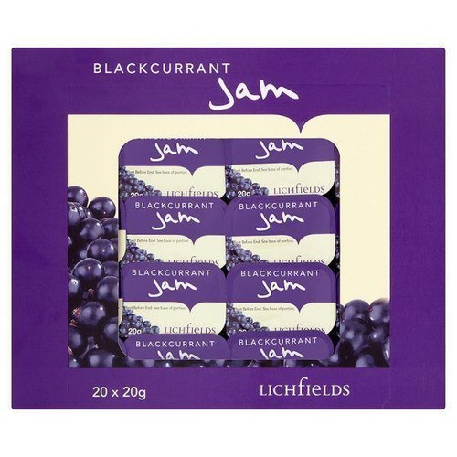 Lichfields blackcurrant jam - lichfields,