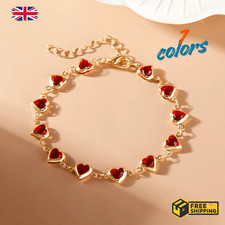Red Crystal Zircon Heart